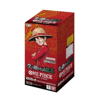One Piece ''Carrying on his will'' OP13 - Caja Sellada (JP)